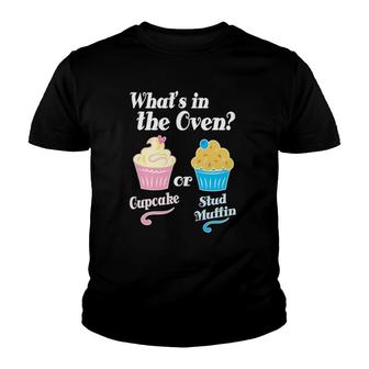 Whats In The Oven - Funny Gender Reveal Party Gift Youth T-shirt - Thegiftio UK