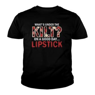 Whats Under The Kilt Funny Youth T-shirt - Thegiftio UK