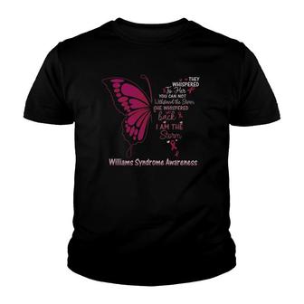 Williams Syndrome I Am The Storm Youth T-shirt - Thegiftio UK