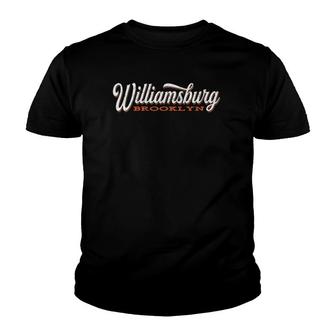 Williamsburg Brooklyn Nyc Retro Cool Youth T-shirt - Thegiftio UK
