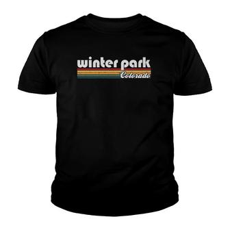 Winter Park Colorado Vintage 70S 80S Retro Style Men Women Youth T-shirt - Thegiftio UK