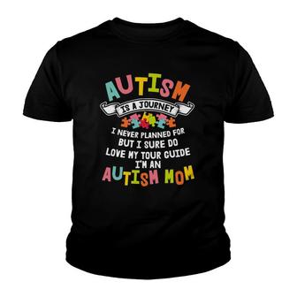 Womens Autism Mom Matching Family Autism Awareness Gifts For Women Youth T-shirt - Thegiftio UK