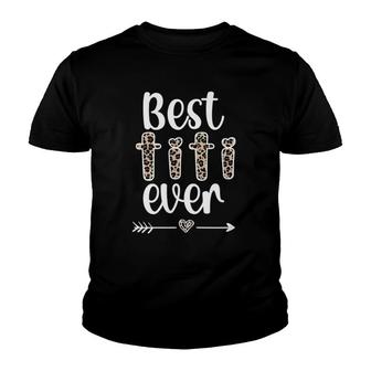 Womens Best Titi Ever Titi Auntie Appreciation Titi Aunt Youth T-shirt - Thegiftio UK