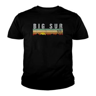 Womens Big Sur Ca Vintage Big Sur Gift V-Neck Youth T-shirt - Thegiftio UK