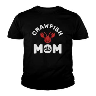 Womens Crawfish Mom Crayfish Sea Food Crawfish Boil Youth T-shirt | Mazezy CA