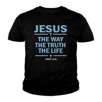 Womens Jesus Faith S For Women Womens Jesus V-Neck Youth T-shirt - Thegiftio UK