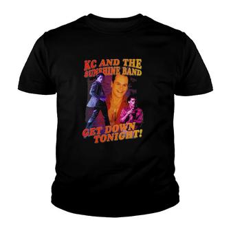 Womens Kc Get Down Tonight V-Neck Youth T-shirt - Thegiftio UK