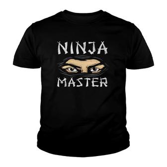 Womens Ninja Master Ninja V-Neck Youth T-shirt - Thegiftio UK