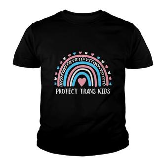 Womens Protect Trans Kids Lgbt Pride Youth T-shirt - Seseable