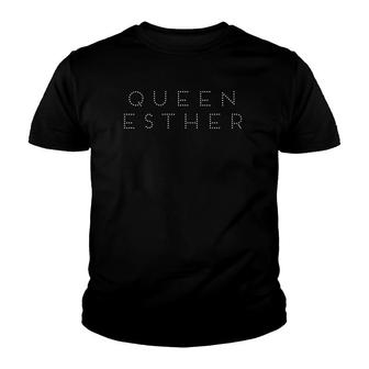 Womens Purim Party Queen Esther Costume V-Neck Youth T-shirt - Thegiftio UK