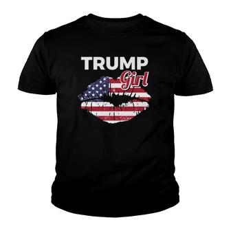 Womens Trump Supporter Donald Trump Gift Youth T-shirt | Mazezy