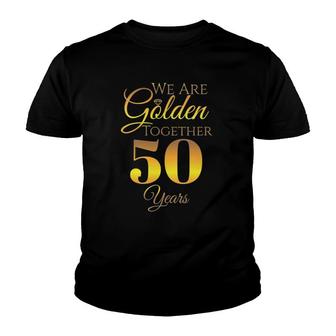 Womens We Are Together - 50 Years - 50Th Anniversary Wedding V-Neck Youth T-shirt - Thegiftio UK