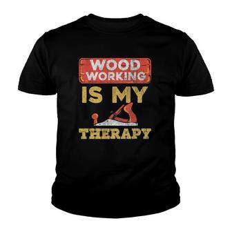 Woodwork Crafting Carpentry Gift Woodworking Carpenter Youth T-shirt - Thegiftio UK