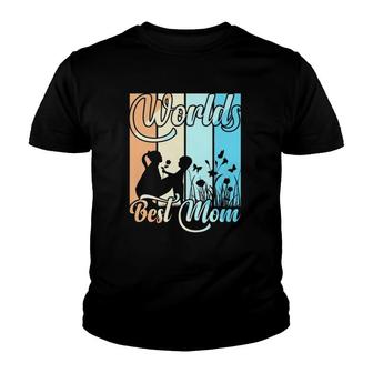 Worlds Best Mom Mothers Day Gift Youth T-shirt - Thegiftio UK