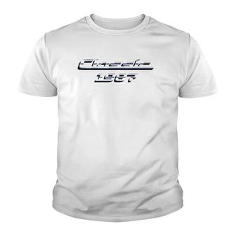 35 Years Old Vintage Classic Car 1987 35Th Birthday Youth T-shirt - Thegiftio UK