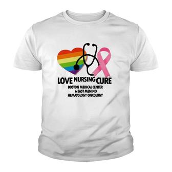 6 East Menino Love Nursing Cure Youth T-shirt - Thegiftio UK