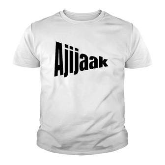 Ajijaak Anishinaabe Ojibwe Language Chippewa Crane Youth T-shirt - Thegiftio UK