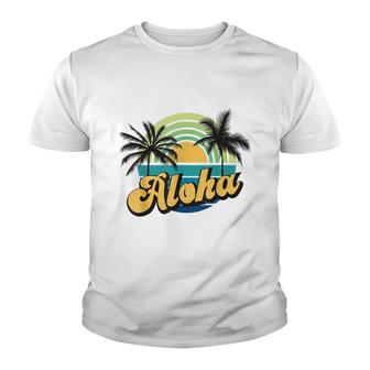 Aloha Hawaii Hawaiian Island Vacation Summer Family Vacation V2 Youth T-shirt - Thegiftio UK
