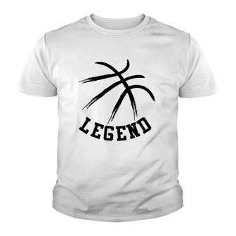 Basketball Legend Basketball Ball Player Youth T-shirt - Thegiftio UK