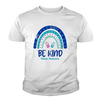 Be Kind Autism Awareness Month Youth T-shirt | Mazezy