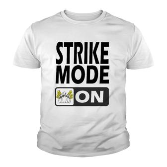 Bowling - Strike Mode On Bowler Youth T-shirt - Thegiftio UK
