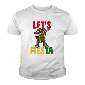Cinco De Mayo Mexican Fiesta Party Dabbing Youth T-shirt - Seseable