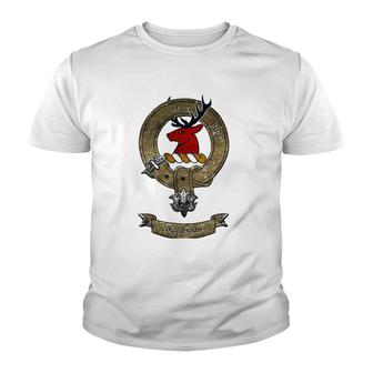 Clan Colquhoun Scottish Pride Family Coat Of Arms Youth T-shirt | Mazezy