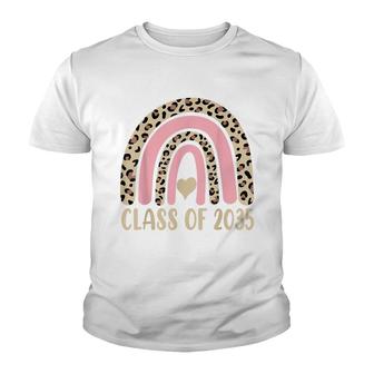 Class Of 2035 Rainbow Grow With Me First Day Of School Youth T-shirt - Thegiftio UK
