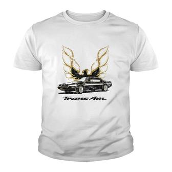 Classic Old School Muscle Car Classic Vintage American Car Youth T-shirt - Thegiftio UK