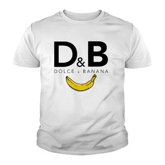 Dolce & Banana Funny Fashion Bananas Gift For Vegan Youth T-shirt - Thegiftio UK