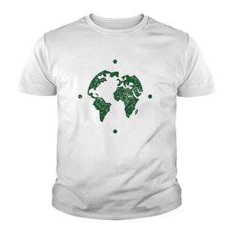 Earth Day Teacher Recycle Vintage Recycling Earth Day Youth T-shirt | Mazezy