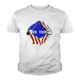 Er Tech X Emergency Room Tech Youth T-shirt - Thegiftio UK