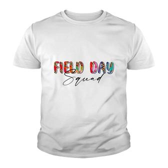 Field Day Squad Teacher Students Last Day Of School Youth T-shirt - Thegiftio UK