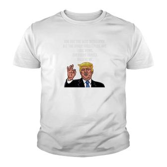 Funny Trump Beekeeper Honey Farmer Apiarist Gift Tee Youth T-shirt - Monsterry AU