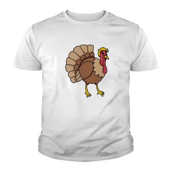 Funny Trumpkey Thanksgiving Turkey Trump Men Women 2 Youth T-shirt - Monsterry DE