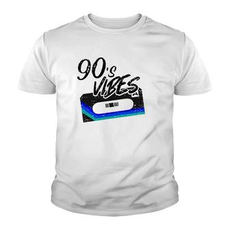 Funny Vintage 90S Vibe Party Compact Cassette Tape Stereo Youth T-shirt | Mazezy