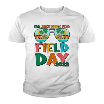 Im Just Here For Field Day Kids Boys Girls Teachers Youth T-shirt - Seseable