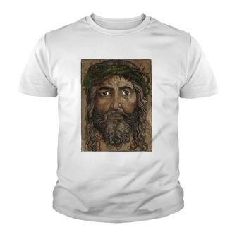 Jesus Face Jesus Christ Catholic Church Youth T-shirt - Thegiftio UK