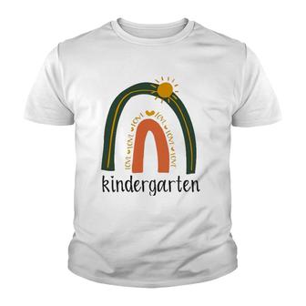 Love Rainbow Proud Nursery Preschool Kindergarten Teacher Youth T-shirt - Seseable