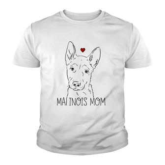 Malinois Mom Malinois Lover Belgian Malinois Youth T-shirt - Thegiftio UK