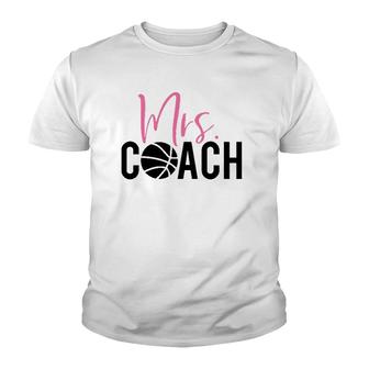Mrs Basketball Coach For Basketball Coach Wife Youth T-shirt | Mazezy