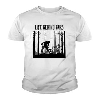 Mtb Mountain Bike Biking Bmx Youth T-shirt - Thegiftio UK