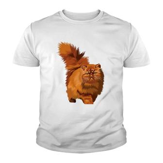 Persian Cat Cute Cat Pet Lover Youth T-shirt - Thegiftio UK
