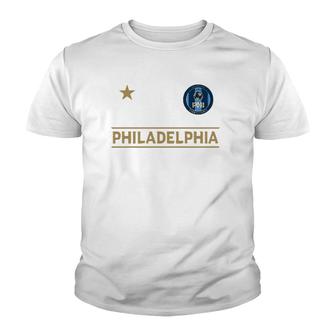Philadelphia Soccer Jersey Original Fan Design Youth T-shirt - Thegiftio UK