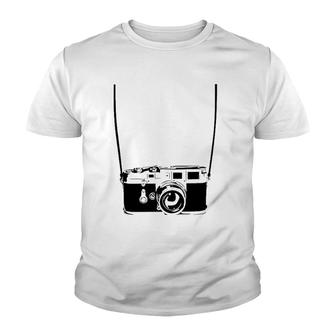 Photography Photographer Camera Tee Youth T-shirt | Mazezy