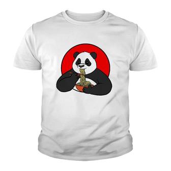 Ramen Cute Panda Kawaii Anime Japanese Otaku Gift Youth T-shirt - Thegiftio