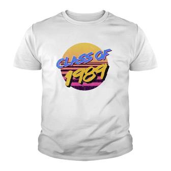Retro 80S Style 33 Years Class Reunion Class Of 1989 Ver2 Youth T-shirt - Thegiftio UK