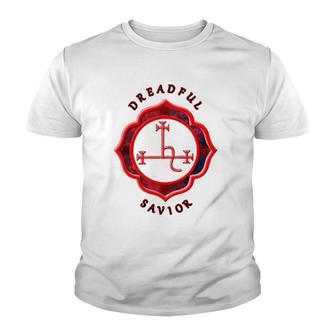Sigil Of Lilith Root Chakra Seal Of Lilith Fire Mandala Youth T-shirt | Mazezy