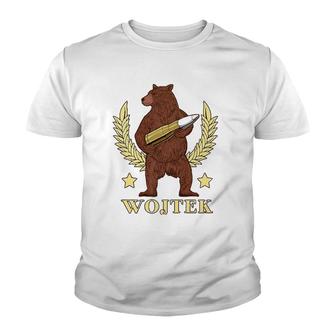 The Bear Wojtek Lovers Gift Youth T-shirt - Thegiftio UK