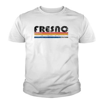 Vintage 1980S Style Fresno California Youth T-shirt | Mazezy